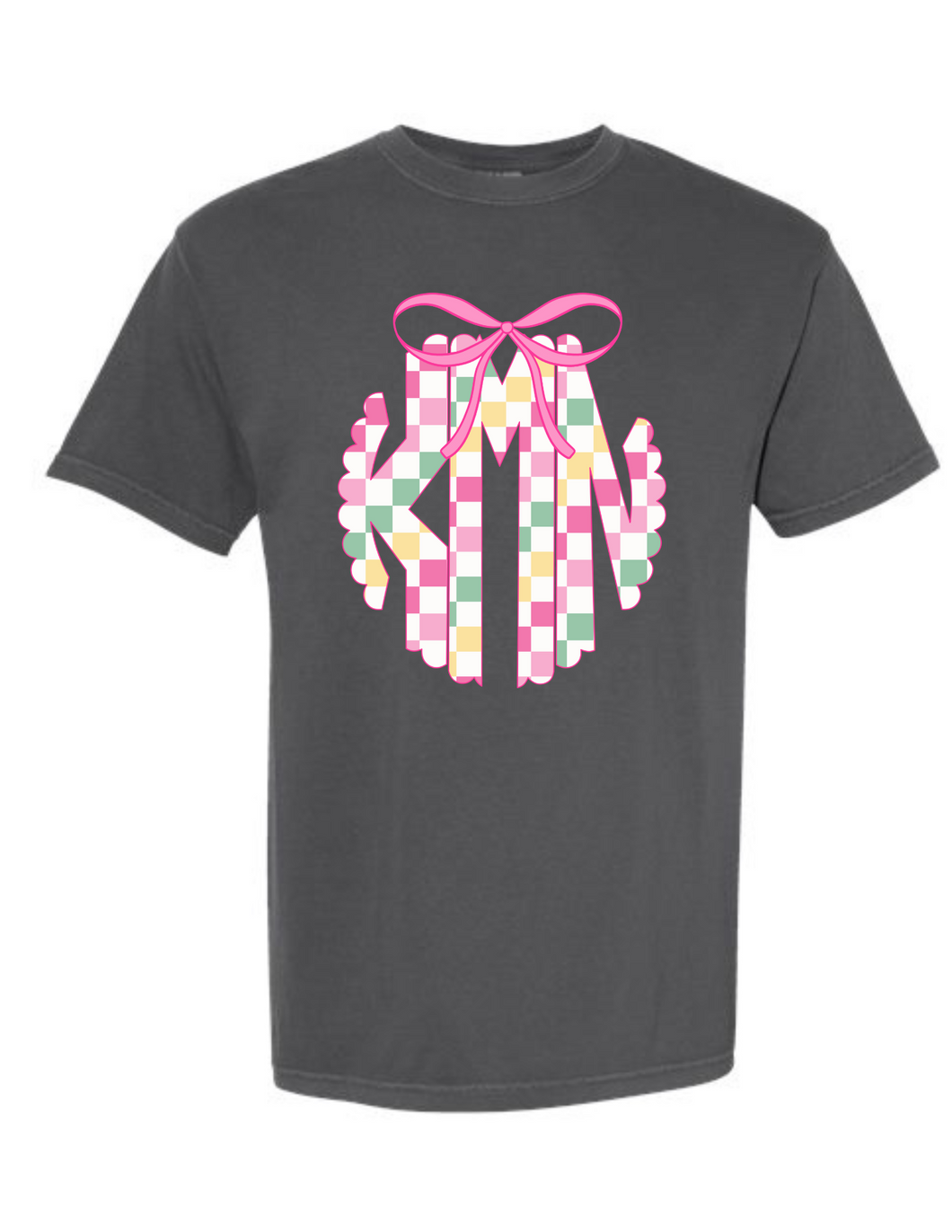 Spring Checkered Monogram
