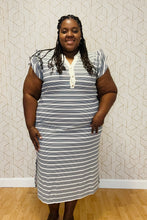 Load image into Gallery viewer, Blue Horizon Midi Dress
