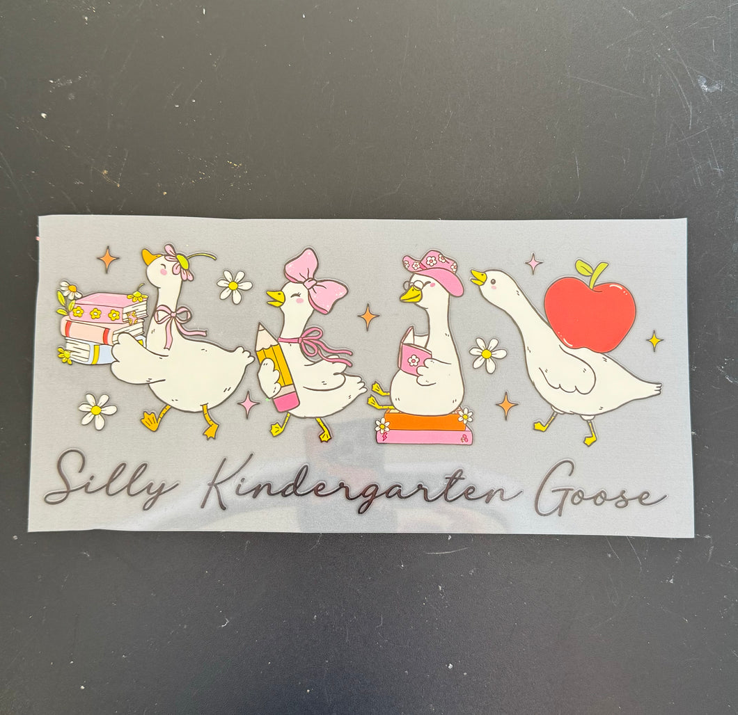 silly kindergarten goose