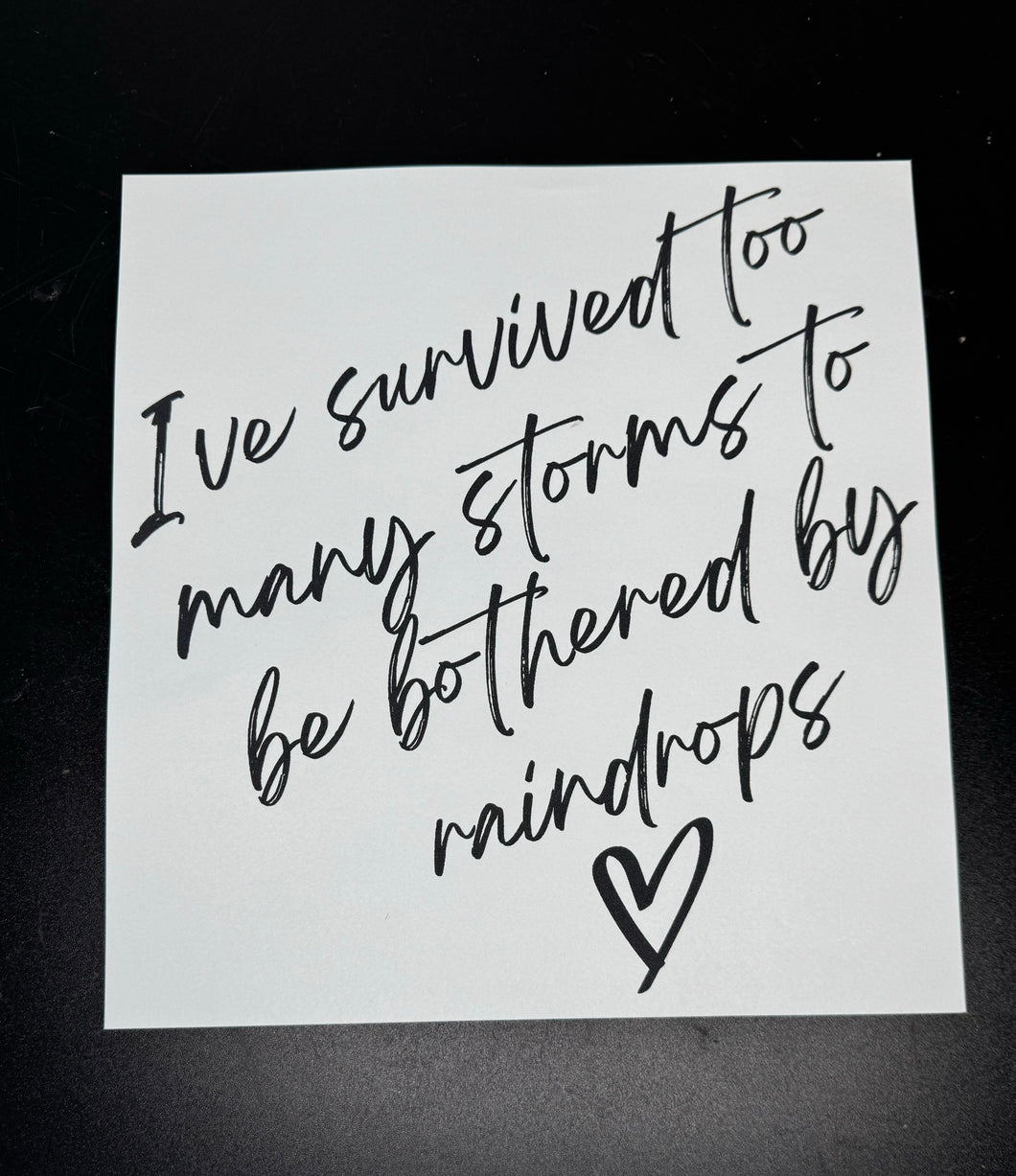 survived to many storms