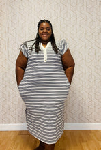 Load image into Gallery viewer, Blue Horizon Midi Dress
