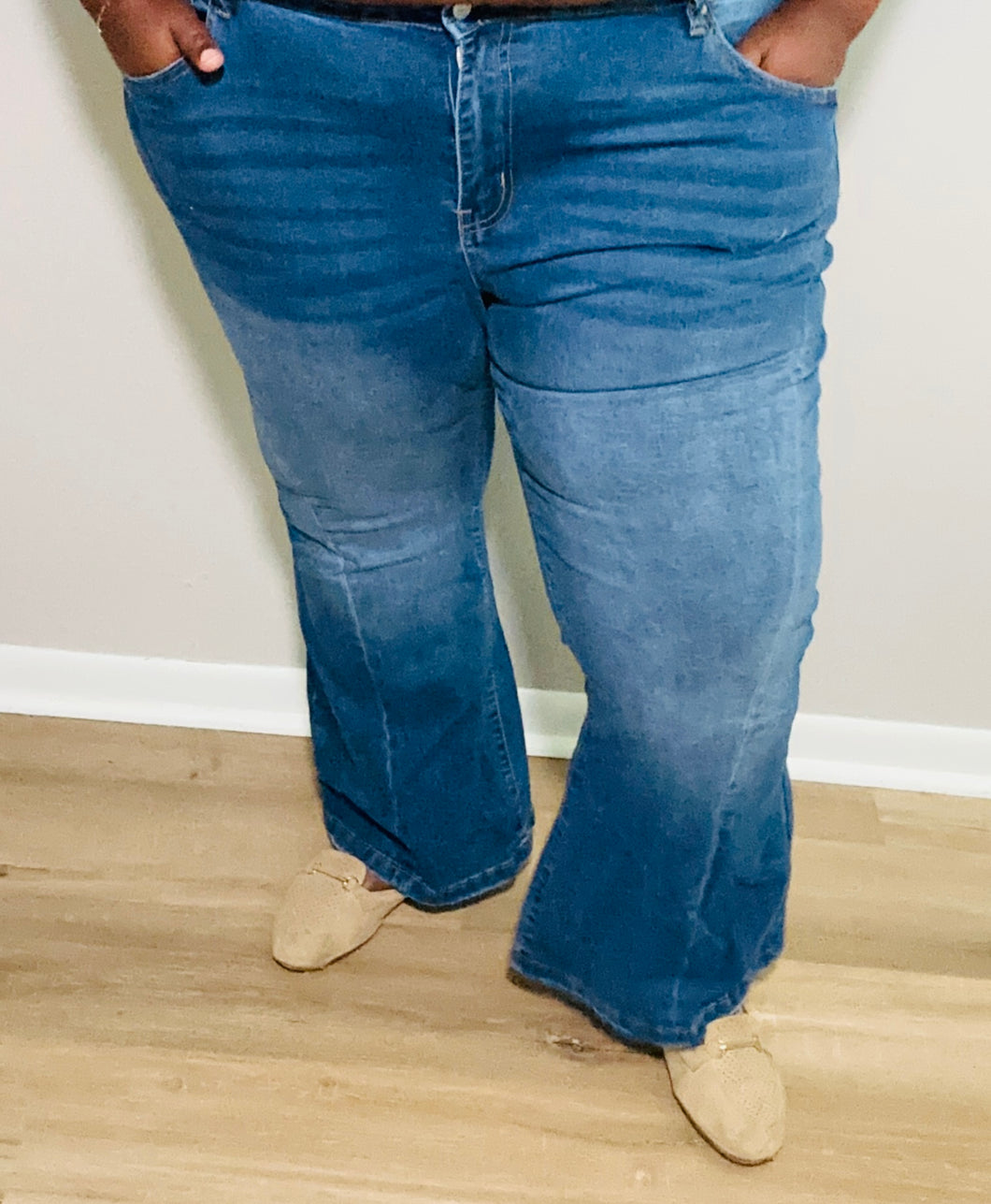 Sassy flare jeans