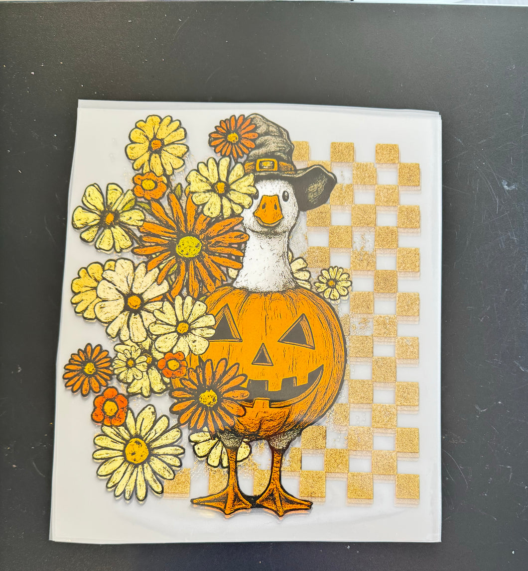 Duck pumpkin