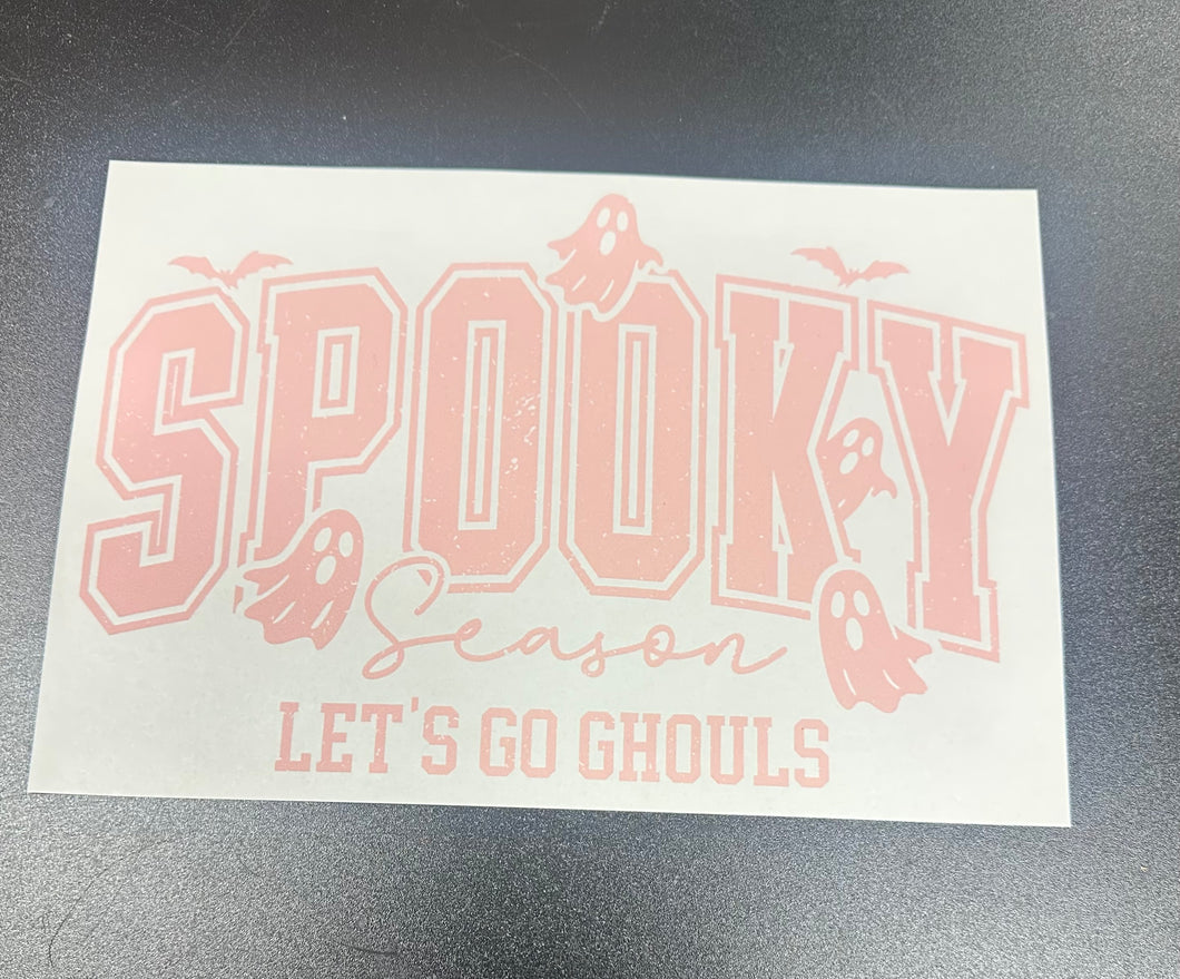 Spooky season- pink
