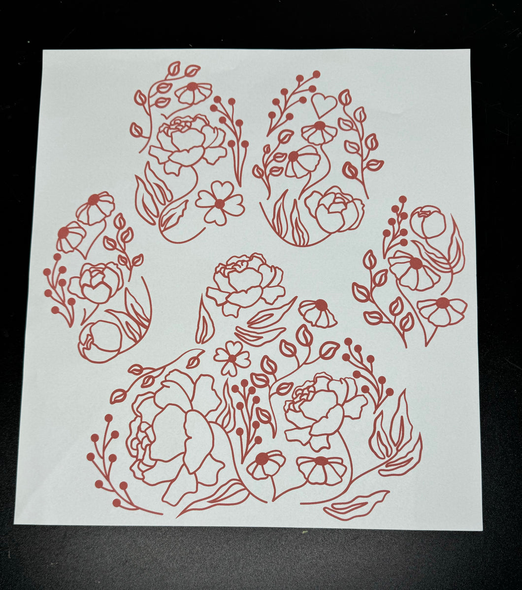 floral paws