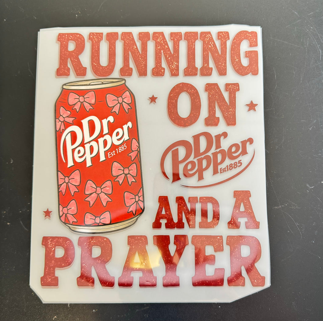 Running on Dr. Pepper