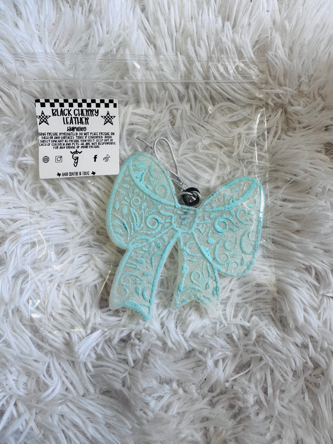 Light blue bow