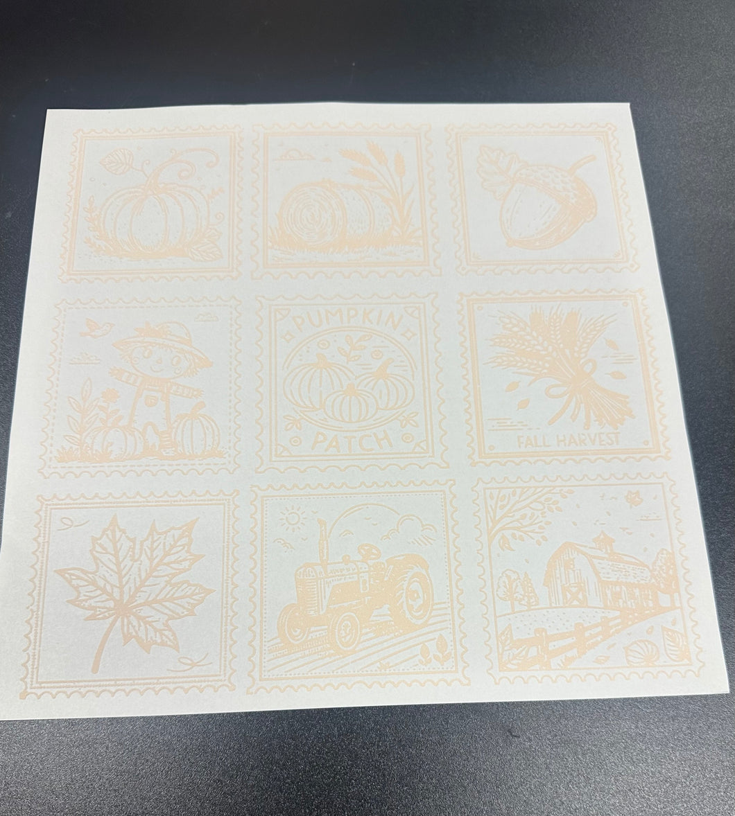 Pumpkin patch stamp