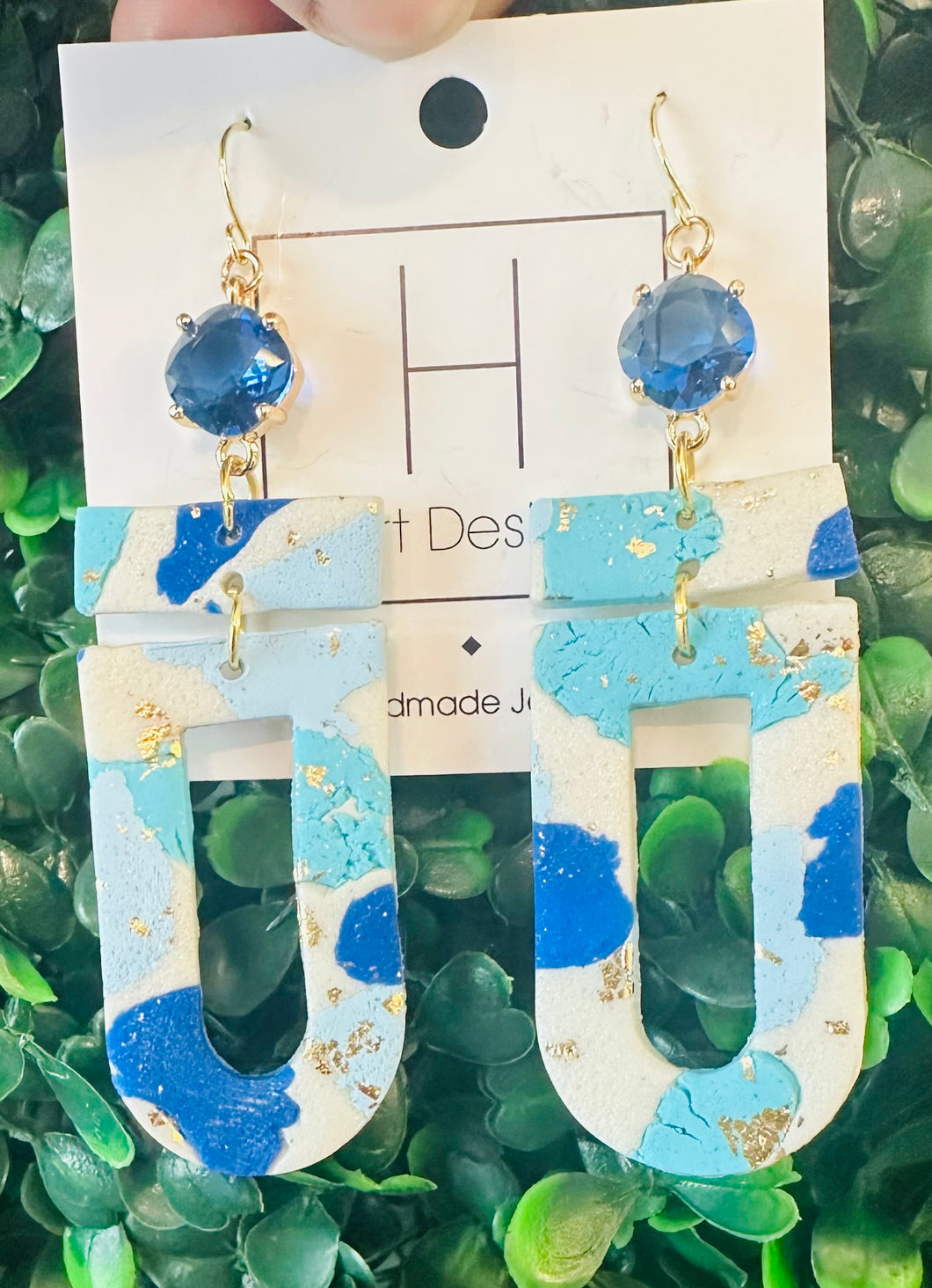 Blue Gold earrings