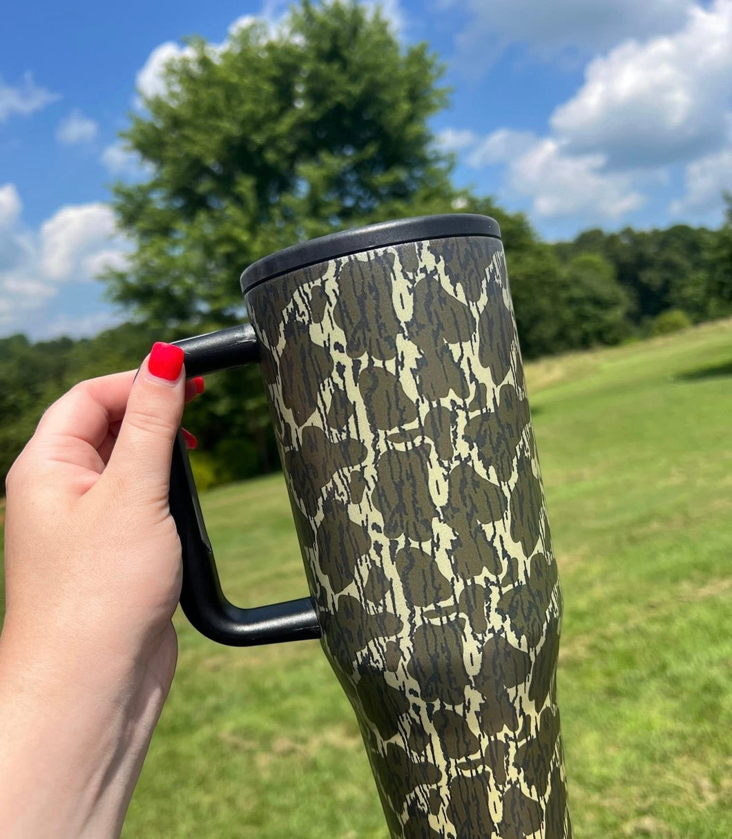 Camo fill top cup